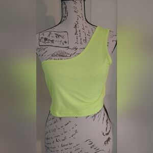 5/$25. NWT  MICAS Asymmetrical Sleeveless Crop Tank Top